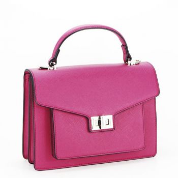 Geanta dama office casual B-F2597 14 Fucsia