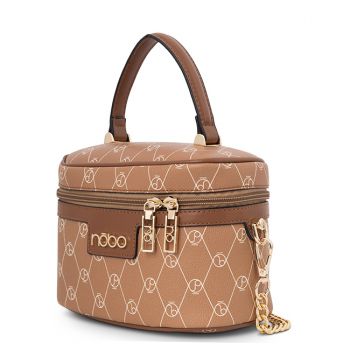 Geanta dama rotunda B-R0080-C015 M0 Cognac