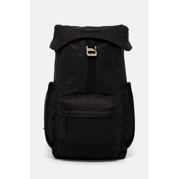 Barbour rucsac culoarea negru, mare, neted