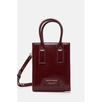 Emporio Armani poseta culoarea bordo, Y3H339 YWE2D