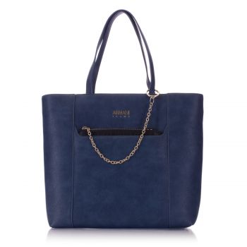 Ocean blue shopper