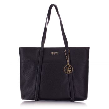 Black shopper bag