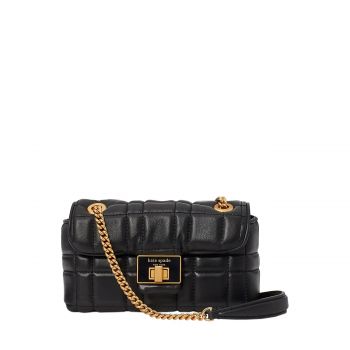 Evelyn quilted small shoulder bag