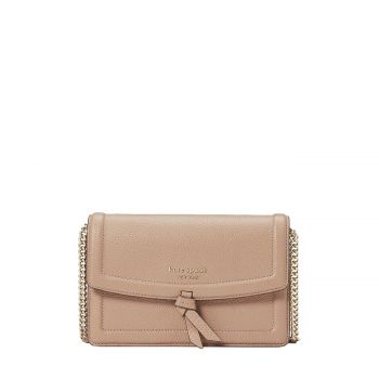 Knott flap crossbody