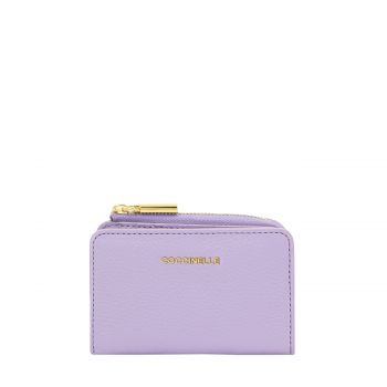 Metallic soft s compact wallet