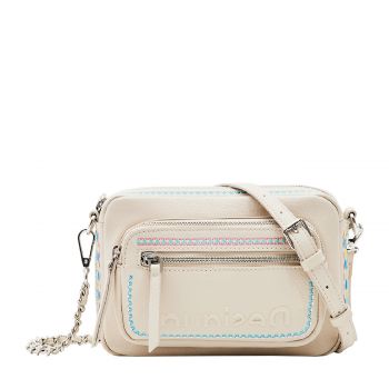 Small embroidered crossbody bag