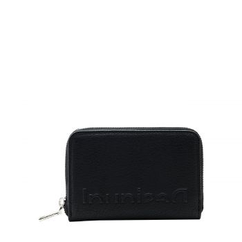 Small half-logo wallet