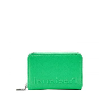 Small half-logo wallet