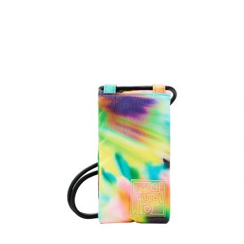 Tie-dye coin/phone purse