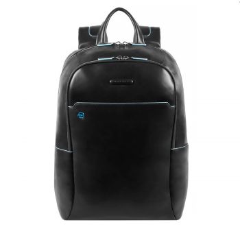 Blue square computer backpack