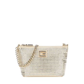 Gilded mini shoulder bag