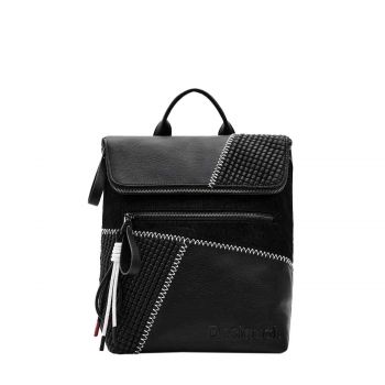 Midsize patchwork backpack