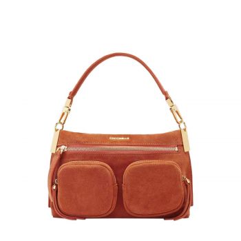 Hyle suede shoulder bag s