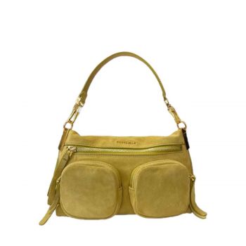 Hyle suede shoulder bag s