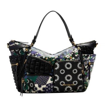 Large patchwork bag