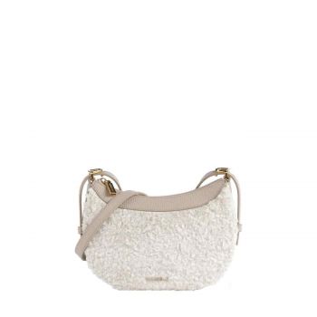 Whisper astrakan crossbody bag