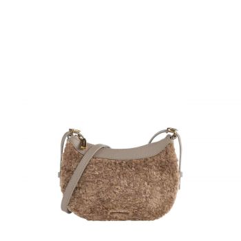 Whisper astrakan crossbody bag