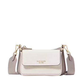 Double up colorblocked crossbody