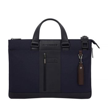 Expandable slim laptop bag 15.6