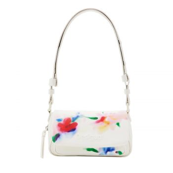 M watercolour floral crossbody bag