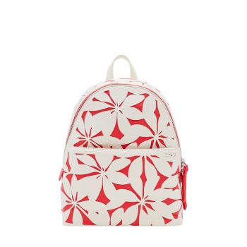 S die-cut flowers backpack