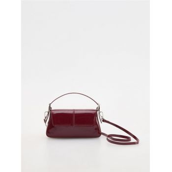 Reserved - Geantă crossbody - carmin