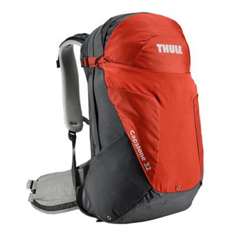 Rucsac tehnic Thule Capstone, 32L, pentru barbati, Dark Shadow/Roarange