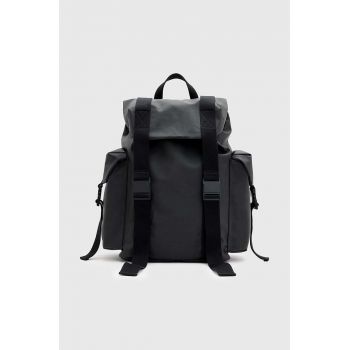 AllSaints rucsac MARS barbati, culoarea negru, mare, neted, M090XB