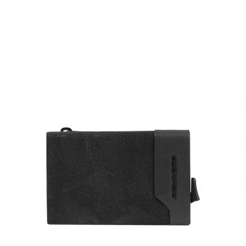 Compact wallet with sliding system