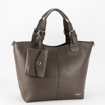 Geanta shopper medie FloraCo Paris B-F7143 12, Maro