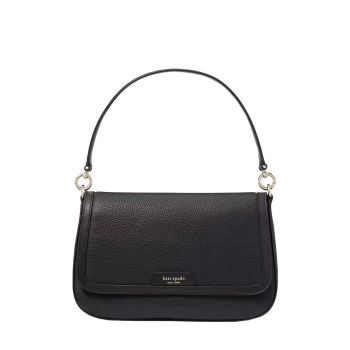 Hudson flap shoulder bag