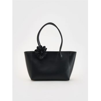 Reserved - LADIES` BAG - negru