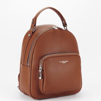 Rucsac casual FloraCo camel B-F8055 119, Camel