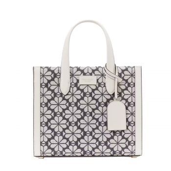 Spade flower jacquard manhattan small tote