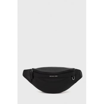 Michael Kors borseta de piele culoarea negru