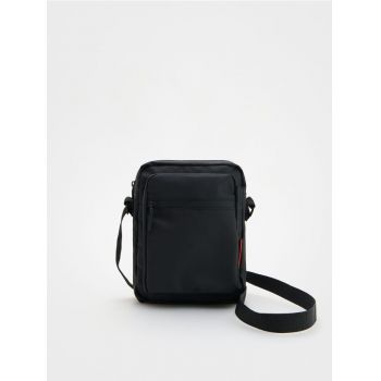 Reserved - Poșetă crossbody impermeabilă - negru