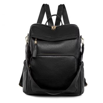 Rucsac dama, Ludmila GT3183, Negru