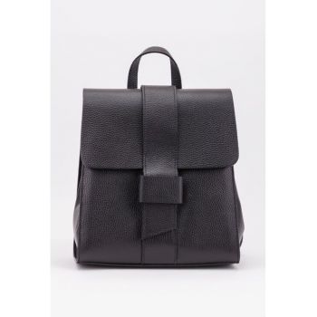 Rucsac elegant stil geanta din piele neagra