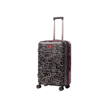 Troler Urban - Negru - 68×26×46 cm