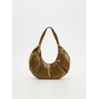 Reserved - LADIES` BAG - brun-auriu