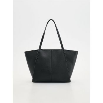 Reserved - LADIES` BAG - negru