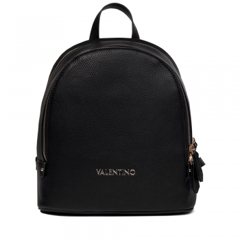 Rucsac femei Valentino Brixton negru cu logo 1958RUCS7LX10N