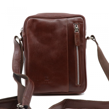 Geantă crossbody bărbați Luca di Gioia cognac din piele 266bgea6141co