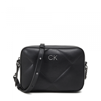 Poșetă crossbody Calvin Klein neagră din sintetic 3107POSS0767N