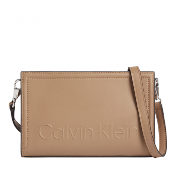 Poșetă crossbody femei Calvin Klein bej 3104POSS9846BE la reducere de firma originala