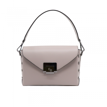 Poșetă crossbody femei Enzo Bertini nude din piele 154posp2807nu