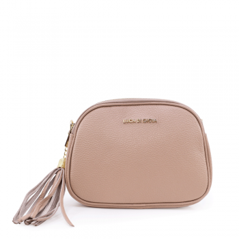 Poșetă crossbody femei Luca di Gioia nude din piele 144posp3288nu