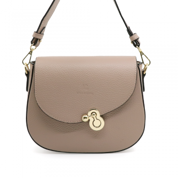 Poșetă crossbody Luca di Gioia nude din piele 245posp22012nu