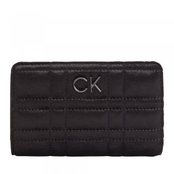 Portmoneu femei Calvin Klein negru din catifea 3105DPU0235N