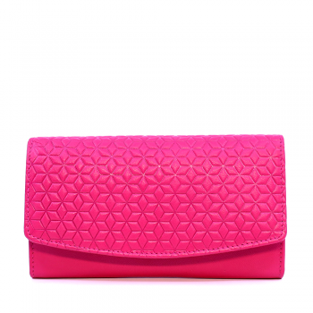 Portmoneu femei Luca di Gioia fuchsia din piele 266DPU3263FU